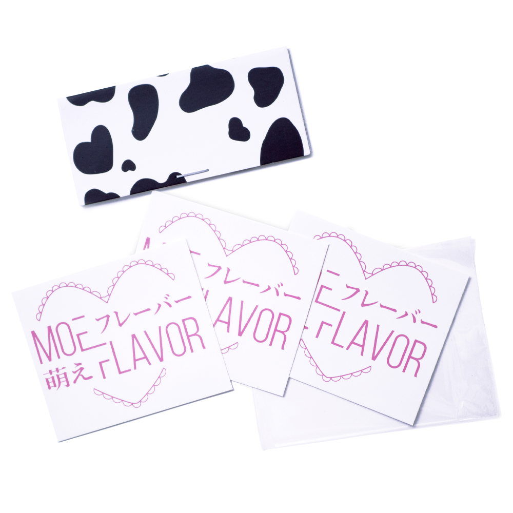 Pink Cow Branding Temporary Tattoo