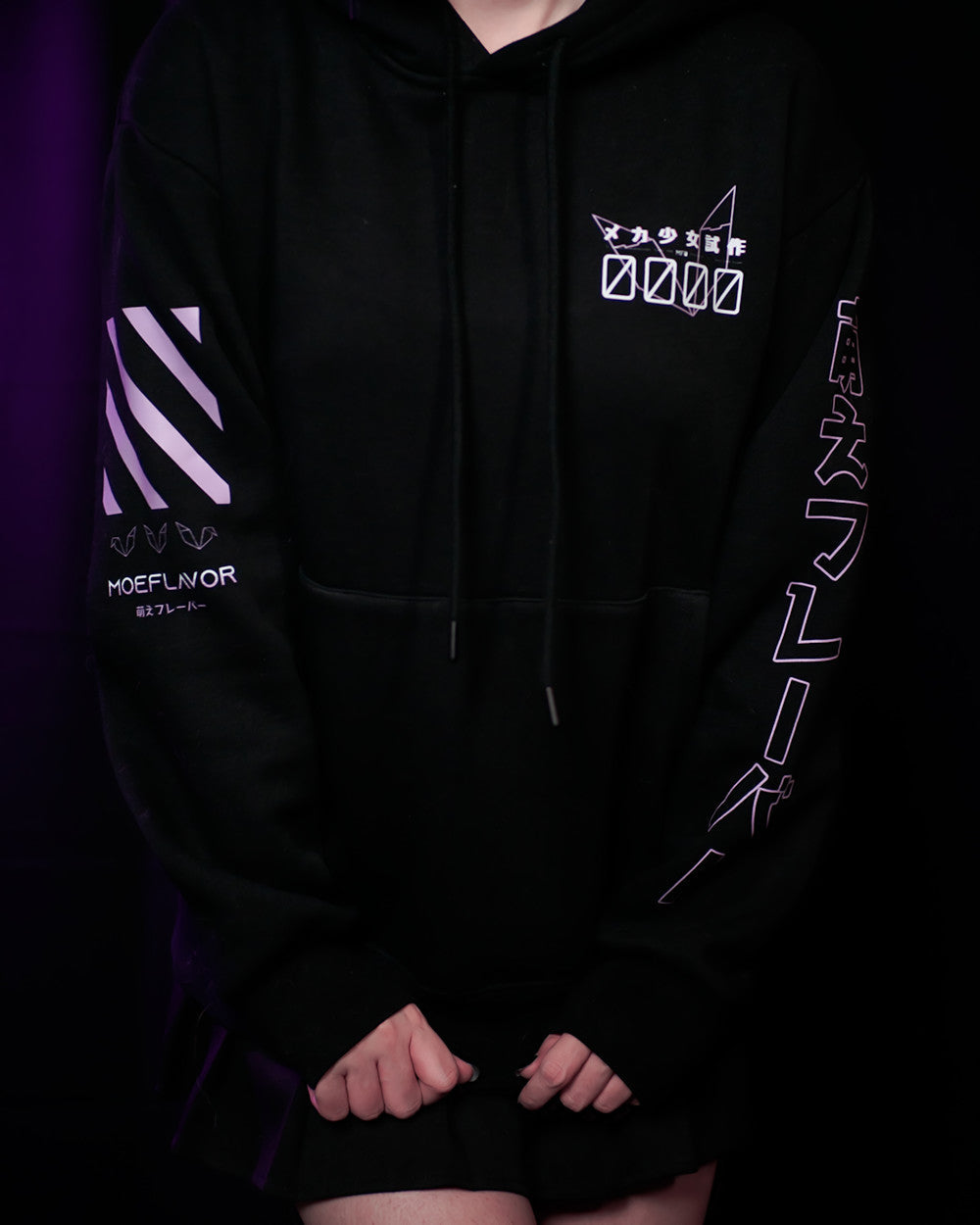 Unisex Cyber Bunny Hoodie
